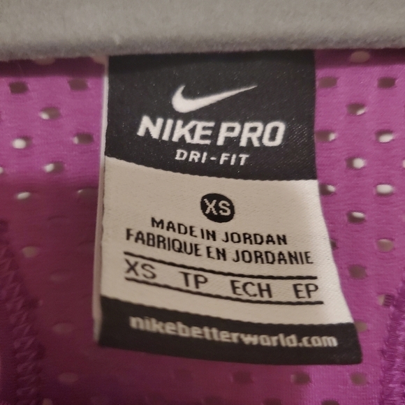 Nike Purple Racerback Workout Tank Top Sz XS - Picture 5 of 5